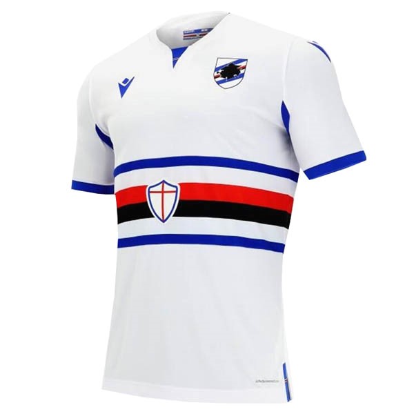 Tailandia Camiseta Sampdoria 2ª Kit 2020 2021 Blanco